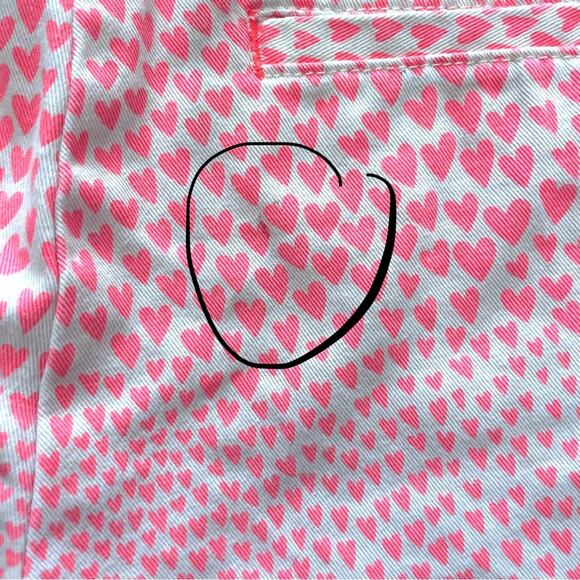 Crewcuts Pink Heart Print Frankie Kids Shorts - Picture 10 of 16
